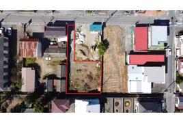 笛吹市石和町川中島　売地の外観