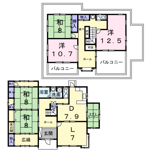間取り：323000524604