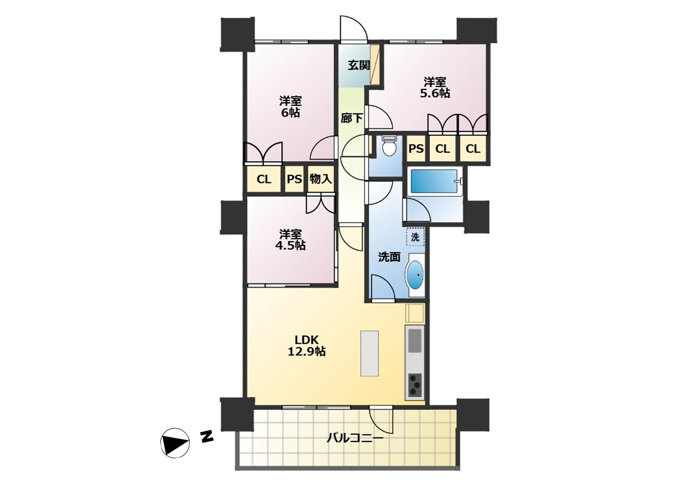 間取り：311002343475