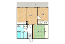 ロワイヤル京見橋の間取り