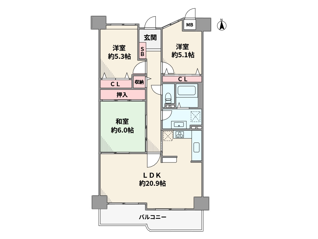 間取り：328000623995