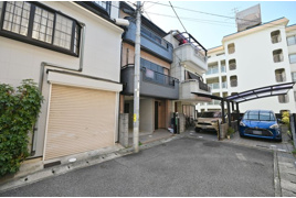 芦屋市朝日ケ丘町中古戸建│5LDK 駐車1台可の外観