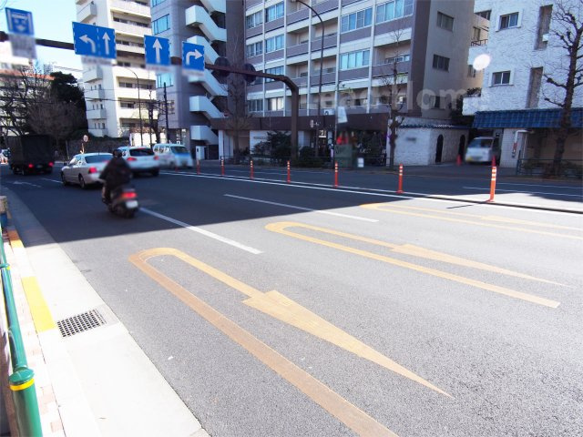 前面道路