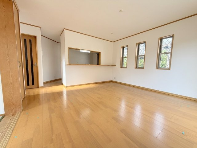 家族団らんで過ごすリビングは15.2帖の広さを確保