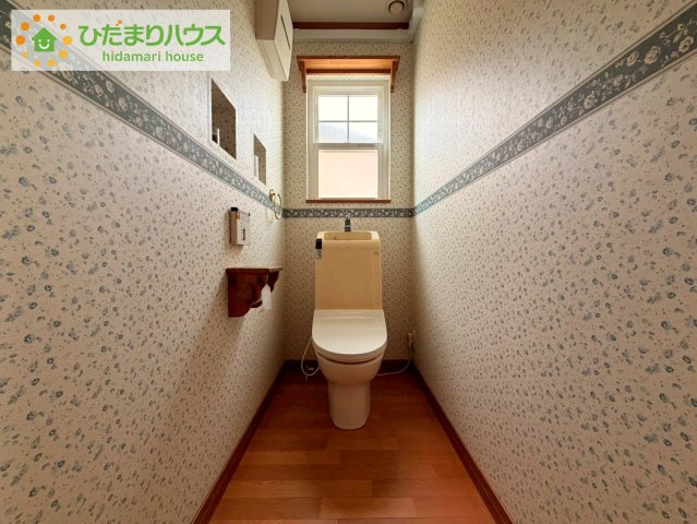 トイレは1F、2F共に完備！取り合いになることがありませんね(^^)/