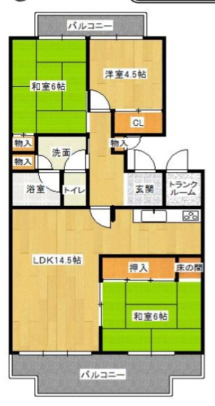 間取り：328000682161