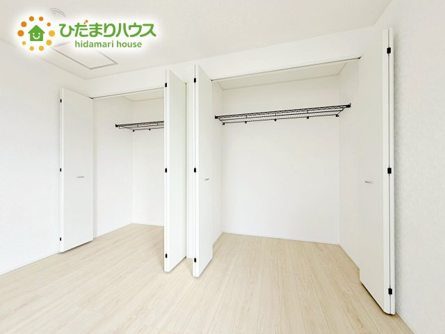 居室にゆとりが持てる大収納クローゼット付き♪