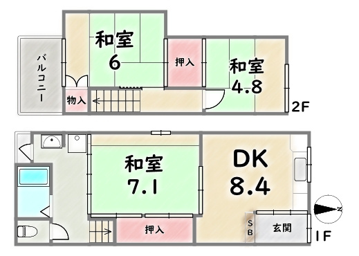 間取り：326000253036