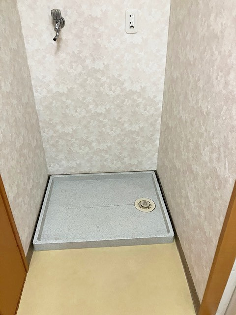 室内洗濯機置き場！
