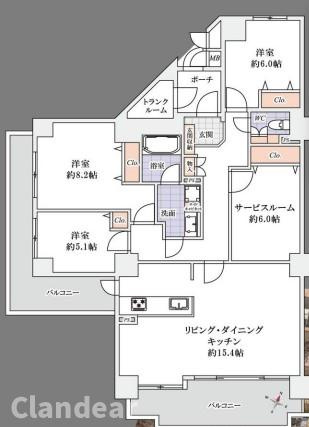 間取り：311002383986