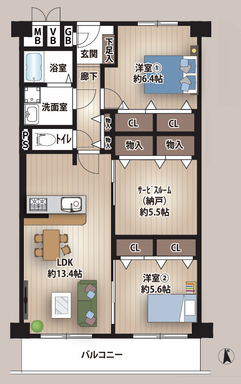 間取り：327002863628