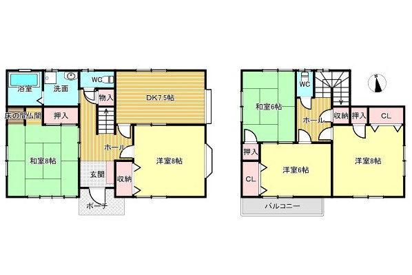 間取り：321000076788