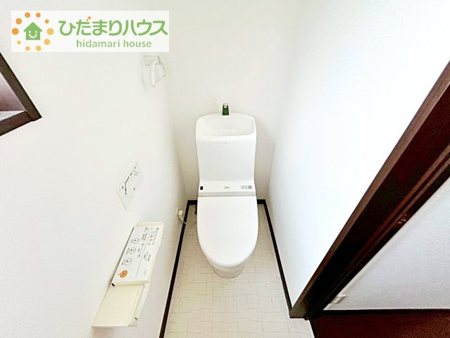 温水洗浄便座ついてます(^^♪