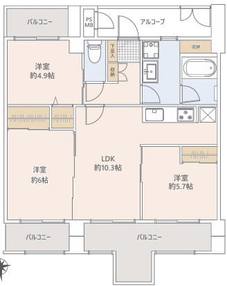 間取り：311002431361