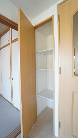 ＬＤＫに物入つき　ますます収納が充実