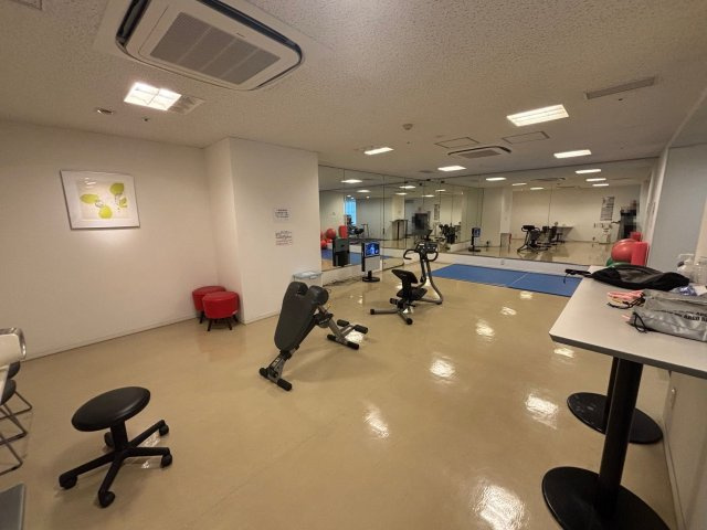 フィットネスルームです。6時～23時までご利用頂けます。