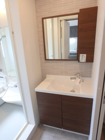 シャワー付き洗面化粧台