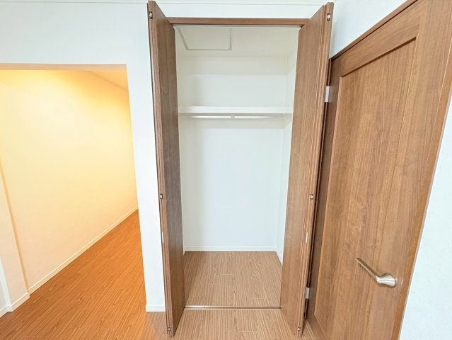 全居室収納付きで、お部屋がすっきり片付きます。
