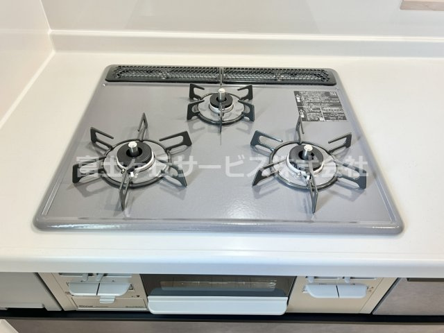 3口コンロです
