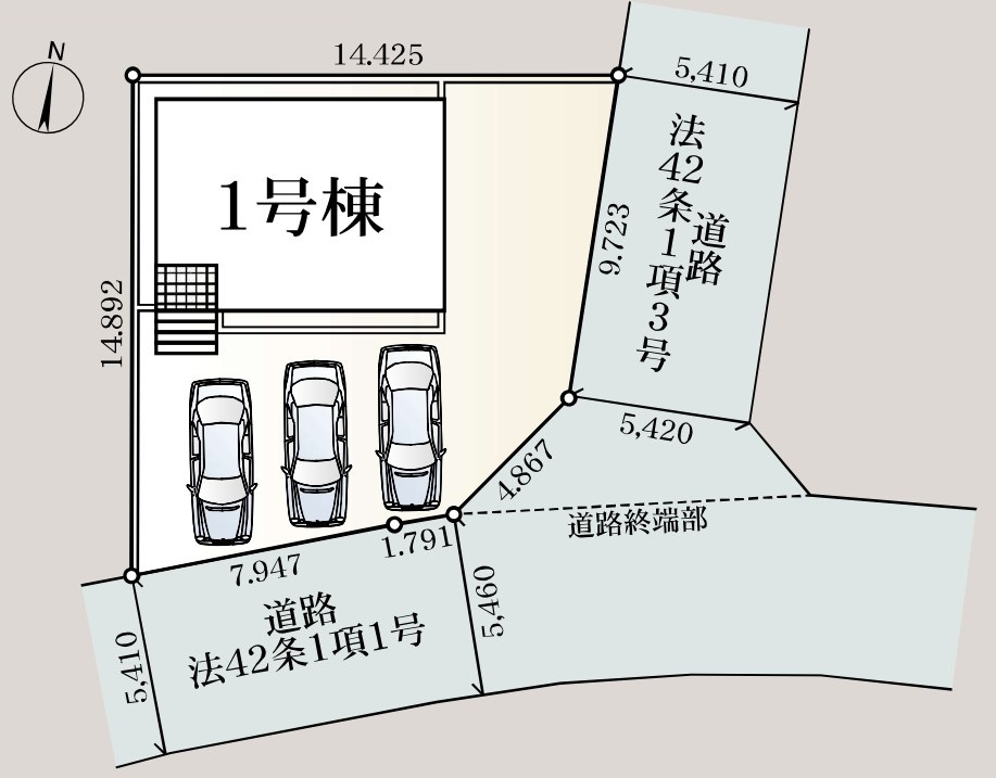 図面と現況が異なる場合、現況を優先とします。