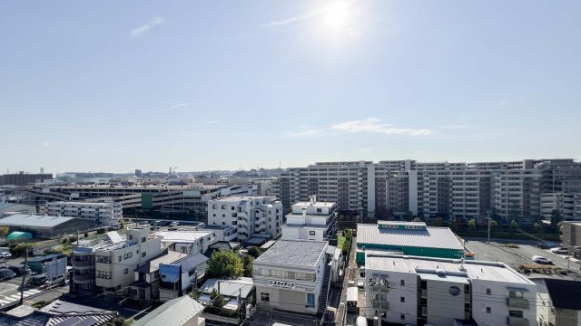 開放感あふれるバルコニーからの眺望は、一日の疲れを忘れさせてくれる心地よさ！