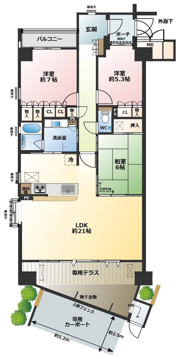 間取り：322000532605