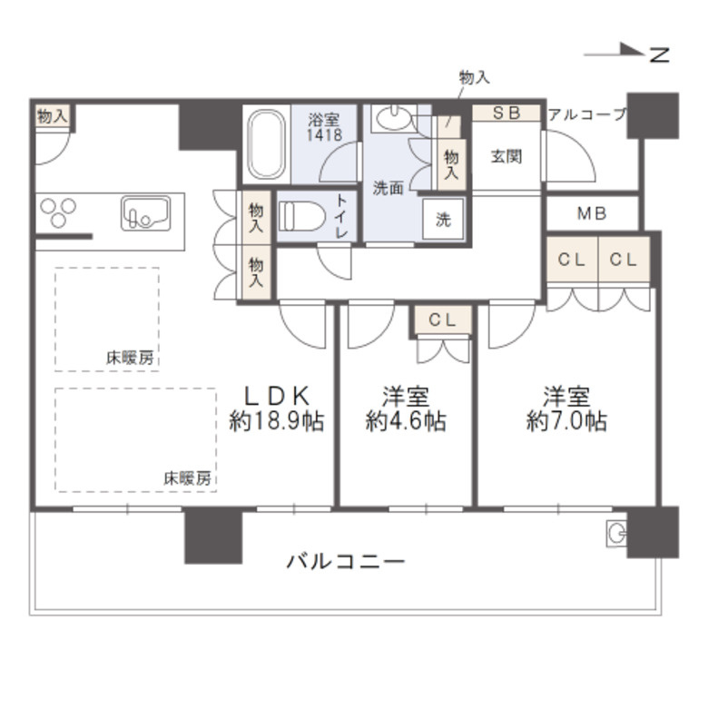 間取り：327002230402