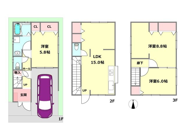 間取り：328000652577