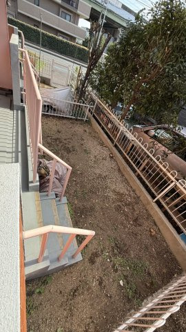 お庭で自由な時間を過ごせます