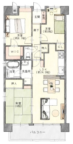 間取り：324000024379