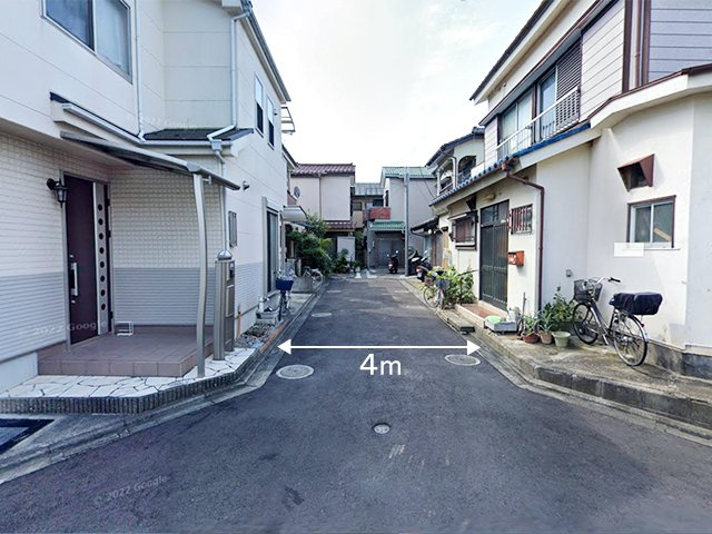 前面道路含む現地写真