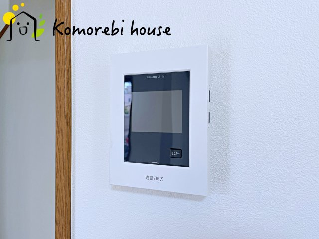 モニター付インターフォンです