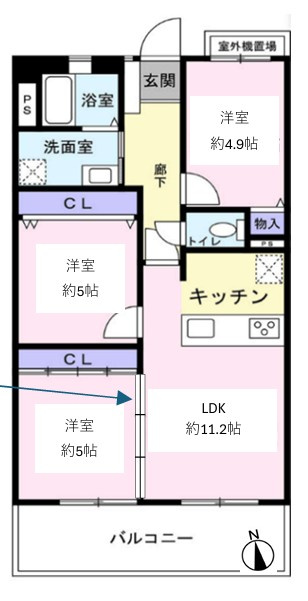 間取り：328000624711