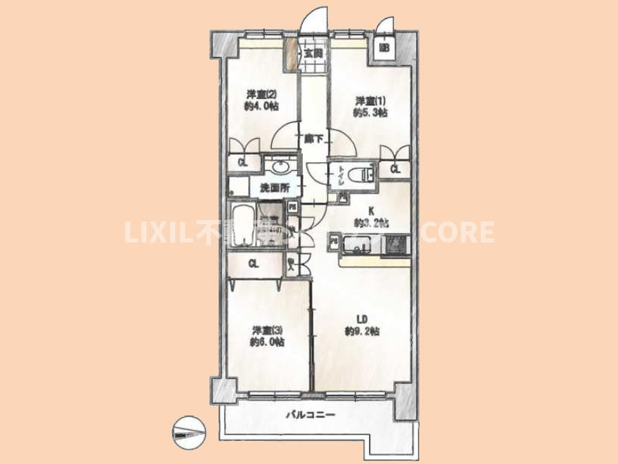 間取り：314002665504