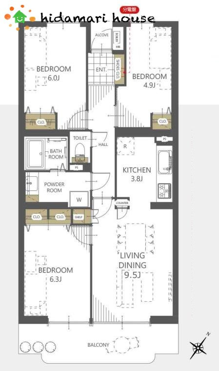 間取り：311002341912