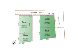 ふじみ野市亀久保3丁目　建築条件無売地　全4区画　(ふじみ野店)の間取り