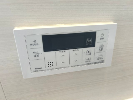 おふろ調整もパネル操作で簡単にできます。