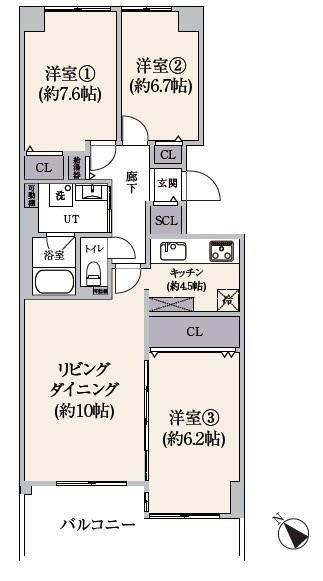 間取り：301000101692