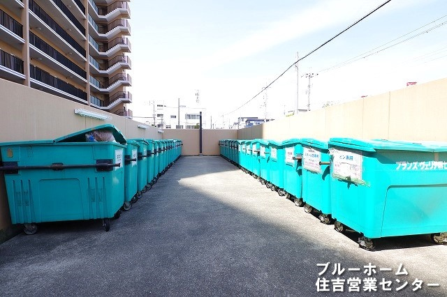 ゴミ置き場の写真です！