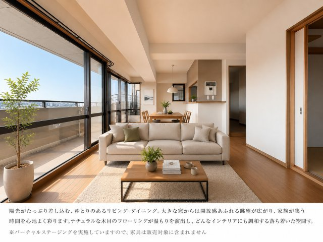 陽射しが心地よいLDK
