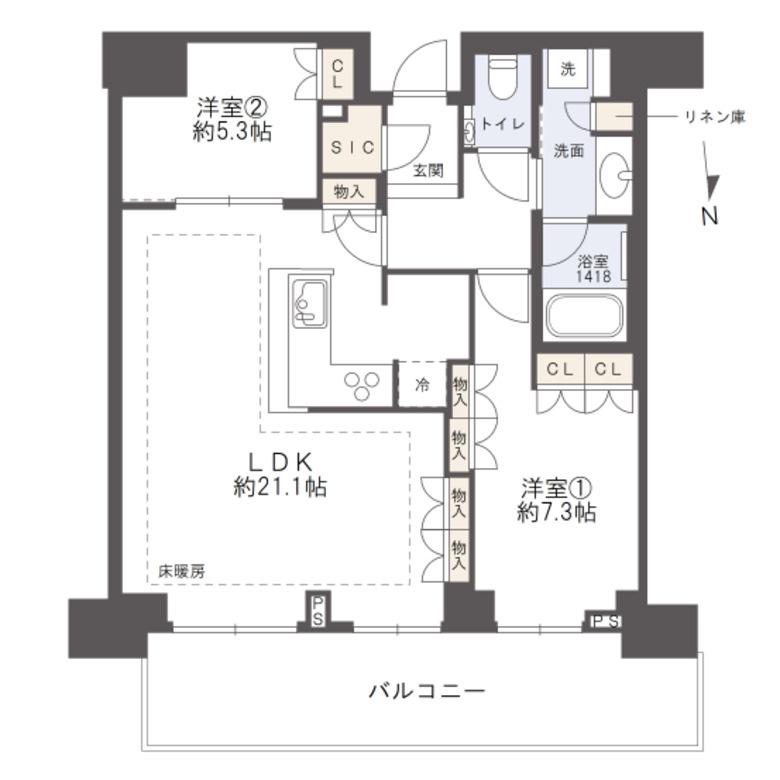 間取り：327002992420