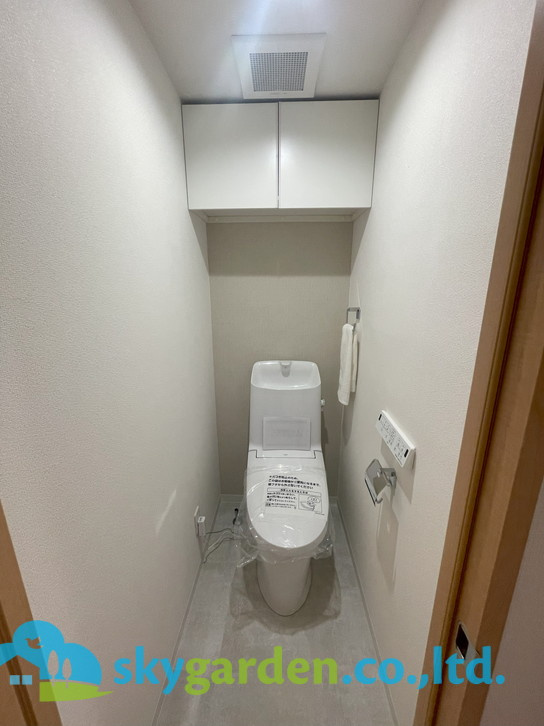 清潔感のあるトイレです