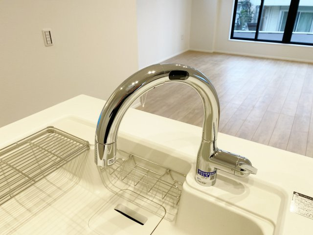 衛生的にお料理ができるタッチレス水栓