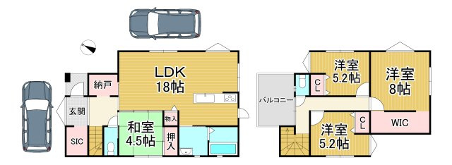 間取り：328000629108