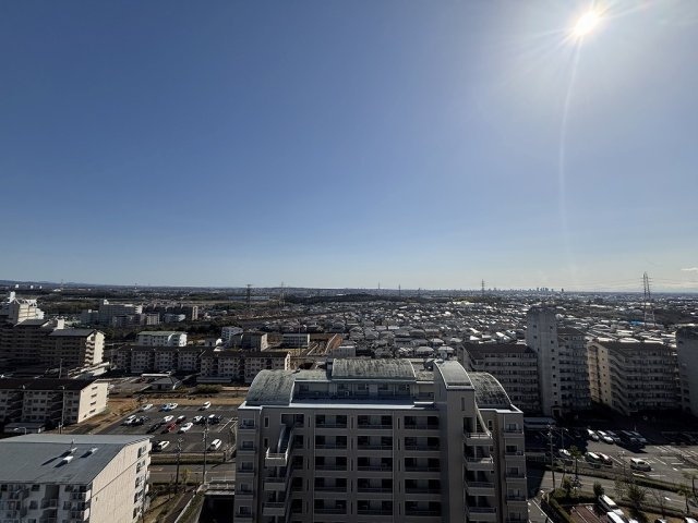 最上階なので眺望良好です☆