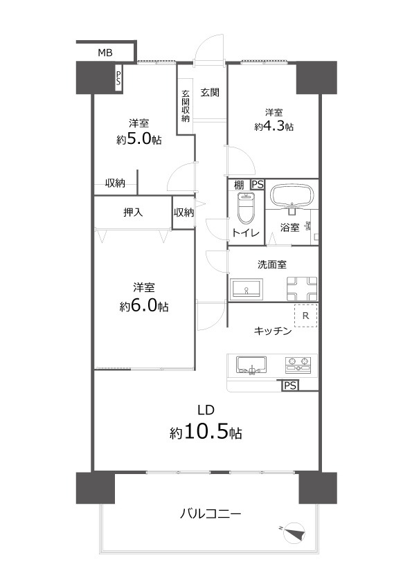 間取り：328000653863