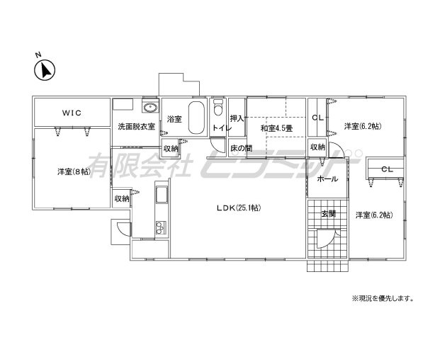 間取り：345000050052