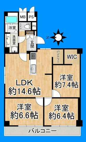 間取り：327002347387
