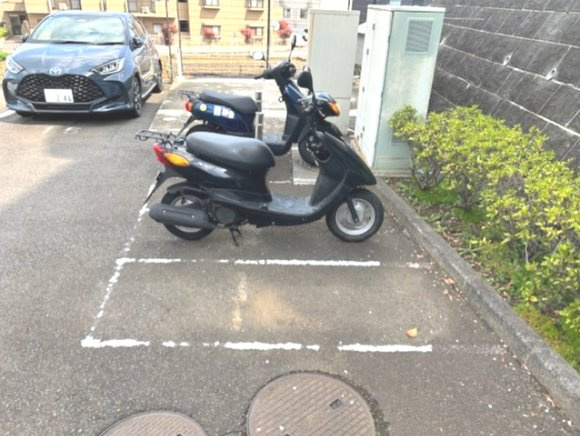 バイク置場あります！