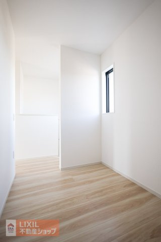 【収納】現地完成写真。しっかり収納がついております！